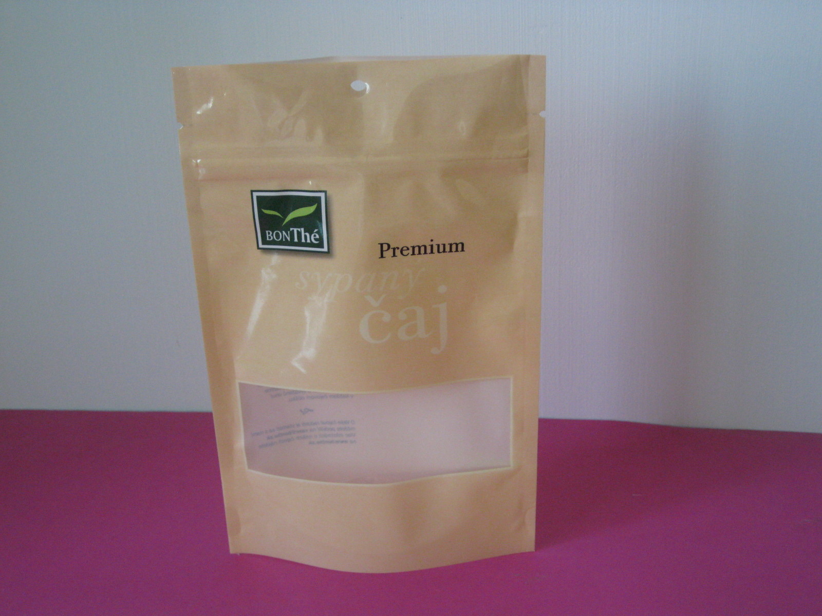 Recyclable прокатанный упаковывать мешка алюминиевой фольги стоит вверх мешок Matt Mylar с окном