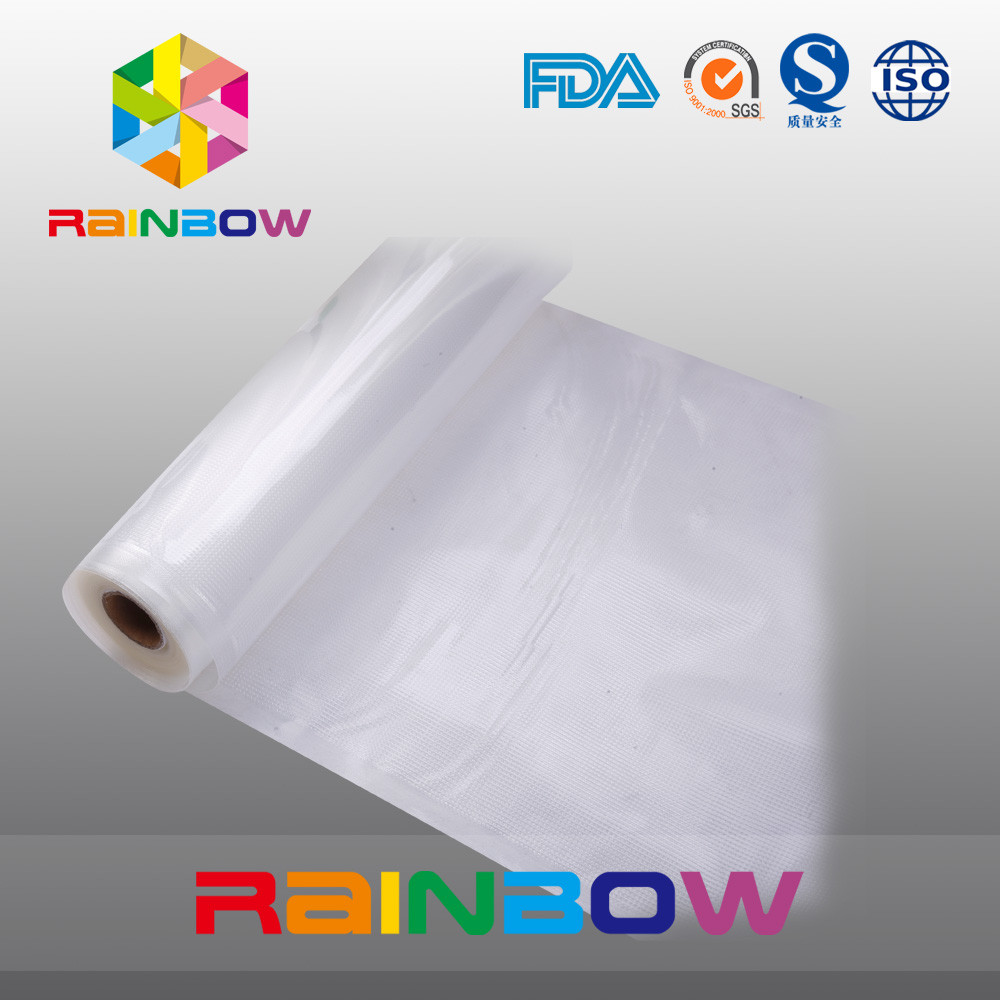 Прозрачная текстура на заказ Продовольственные вакуумные мешки для герметизации Вакуумный пакет для хранения