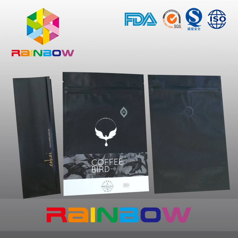 сумки Гуссет дна 250г Матт, стоят вверх сумки мешка для упаковки кофе