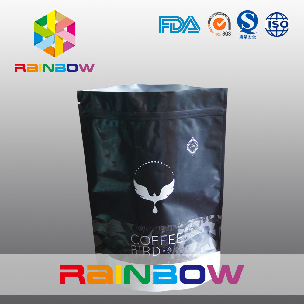 Изготовленные на заказ печатая 250g Matt стоят вверх Ziplock мешки кофейного зерна с клапаном