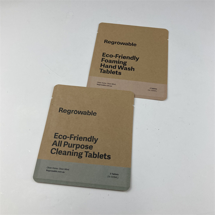 Напечатанная цифров саше PLA OEM сумка многоразового Compostable плоская для пусковых площадок макияжа очищая