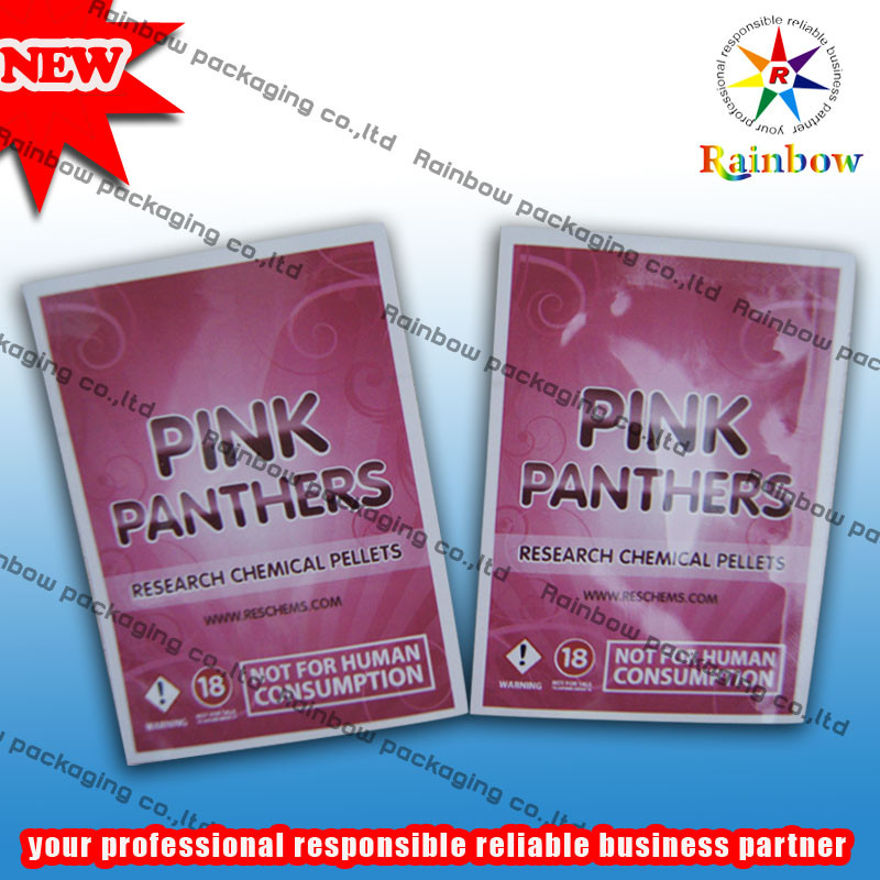 Подгонянная сторона 3 загерметизировала косметический упаковывая мешок в прокатанном материале