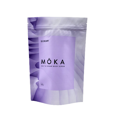 Изготовленный на заказ напечатанный логотип стоит вверх Зиплок морская соль мешка/жидкостное мыло/упаковка скраба тела