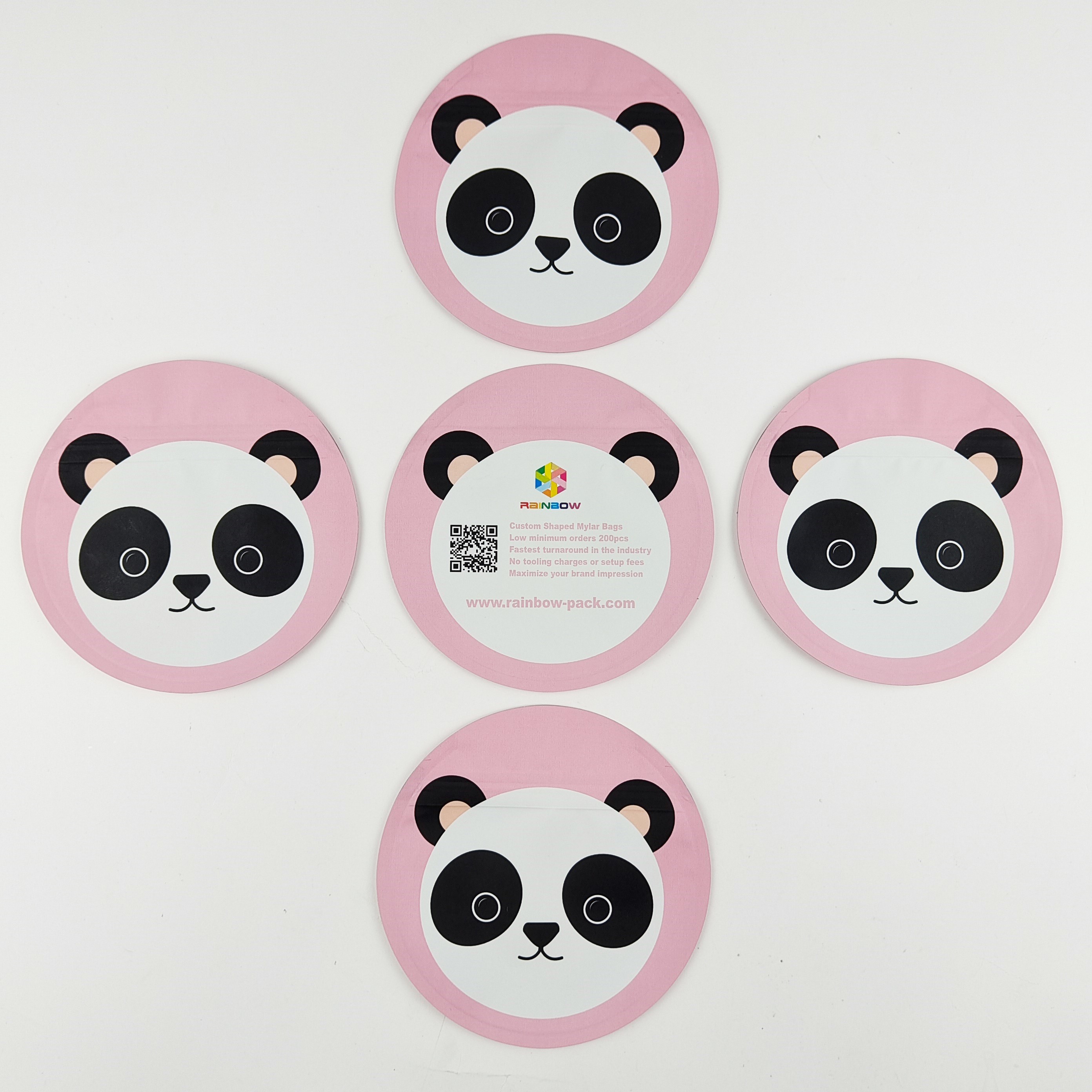 3.5g 7g Съедобная конфета Специальной формы Мешок Нерегулярный запах Доказательство высечки Mylar Сумки