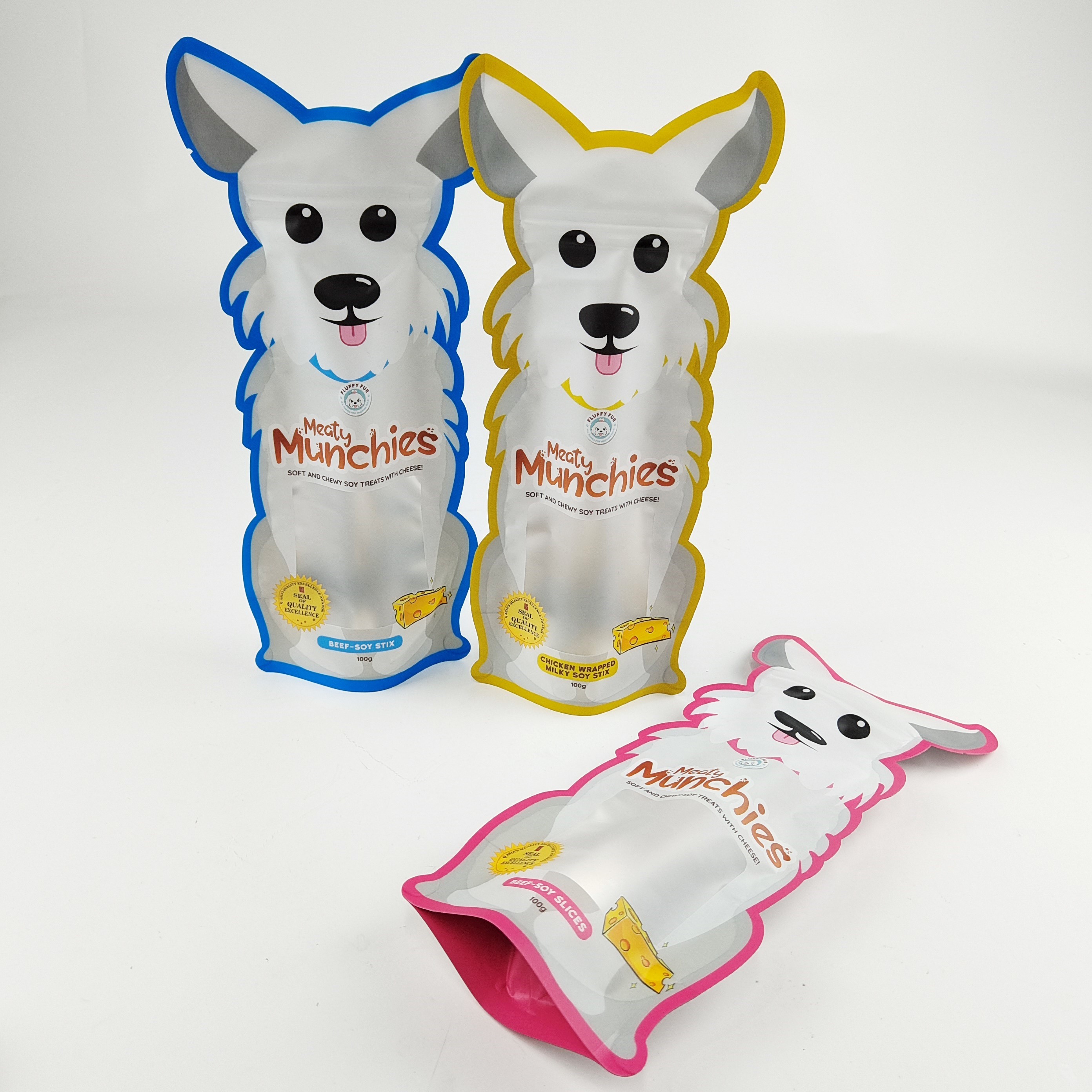 Die Cut Небольшой многоразовый герметичный пакет 3,5 г Cookie Mylar Food Bags