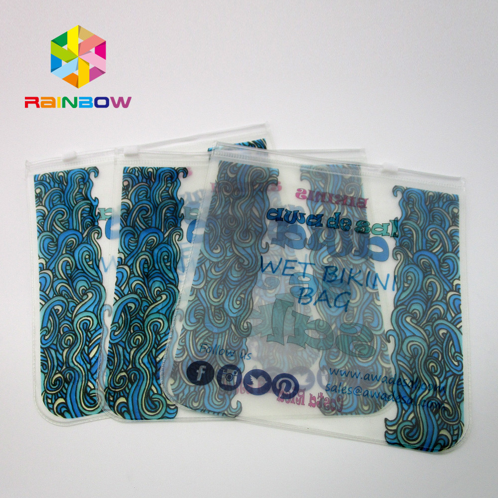 Прозрачная сумка бикини сумки ПВК, сумка Свимвеар ЕВА пластиковая с молнией