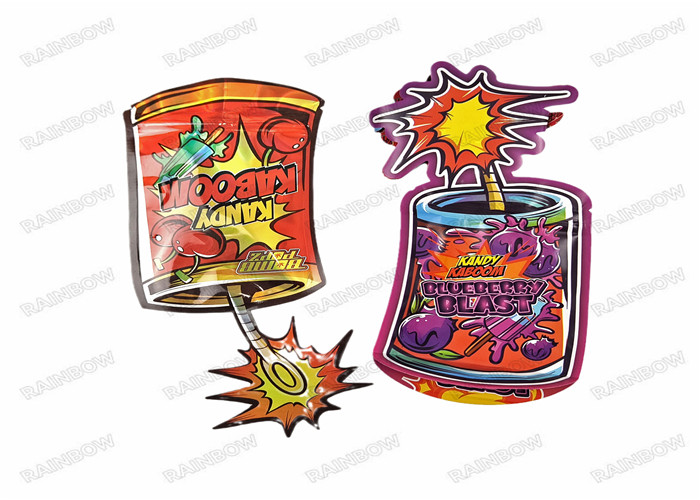 Изготовленный на заказ Ziplock отрезка плашки логотипа кладет молнию в мешки доказательства запаха небольшого качества еды 3.5g упаковывая