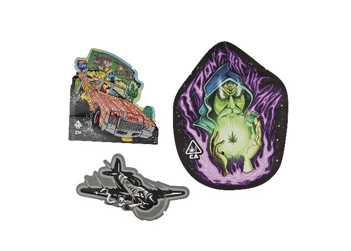 Замок застежка-молнии мягкого прикосновения пластиковый 3.5g Mylar кладет печатание в мешки цифров экстренныйого выпуска форменное