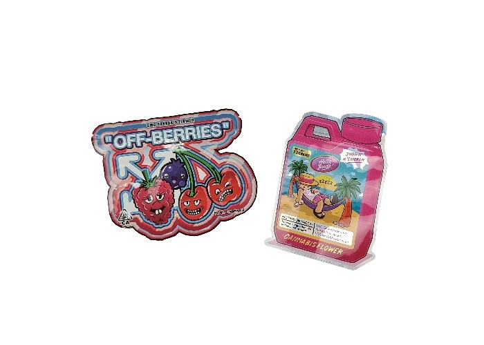 Замок застежка-молнии экстренныйого выпуска форменный Childproof кладет Resealable 3.5g в мешки - мешки доказательства запаха 28g