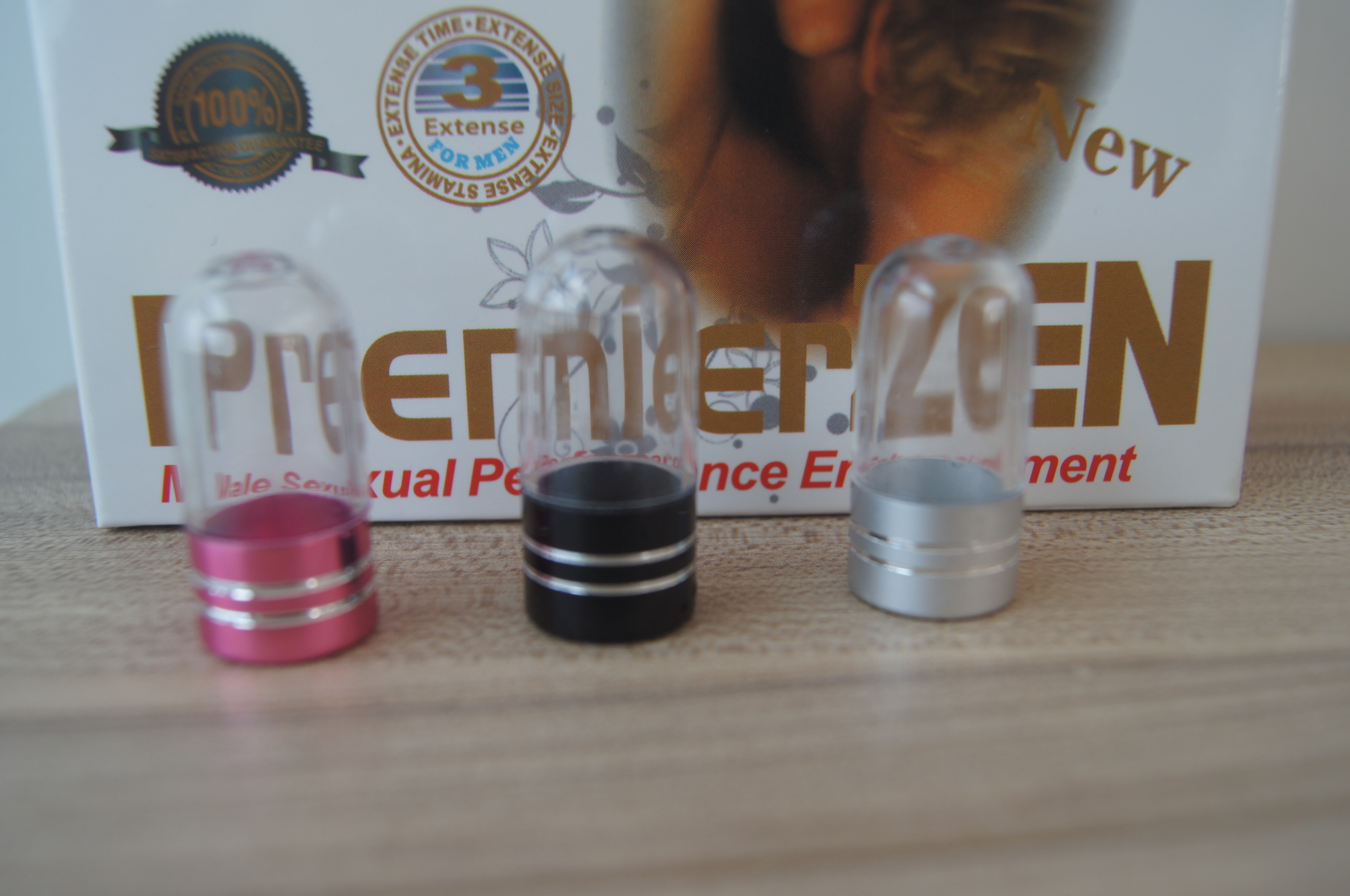 Пустые пластиковые бутылки с таблетками Капсулообразный контейнер Бутылка PremierZen 3d Карты упаковка