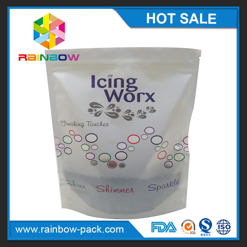 Штейн подгонял печатание логотипа стоит вверх Зиплок мешок с нижним гуссет