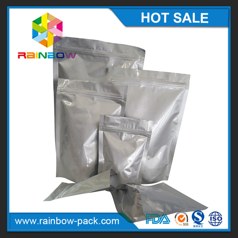 Таможня определила размер алюминиевую фольгу стоит вверх зиплок сумка для хранения закуски еды