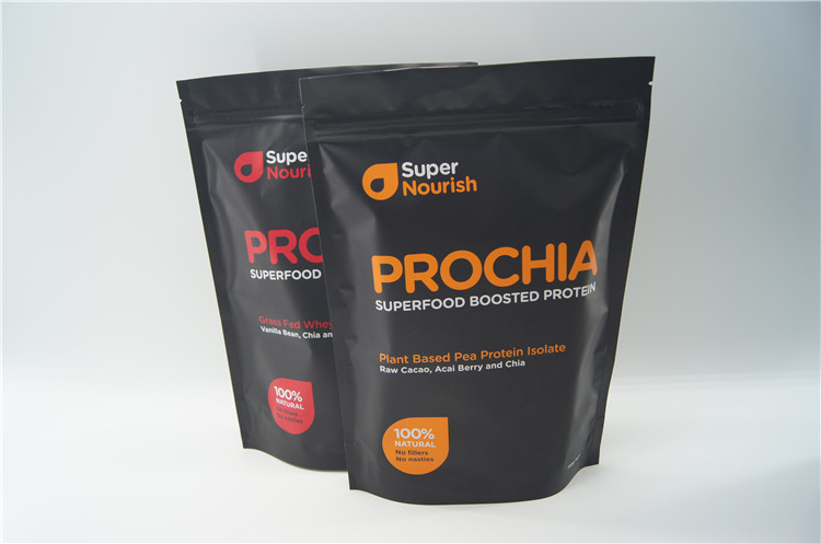 Матт напечатал алюминиевые сумку порошка протеина вхэы/алюминиевую фольгу стоит вверх мешки молнии