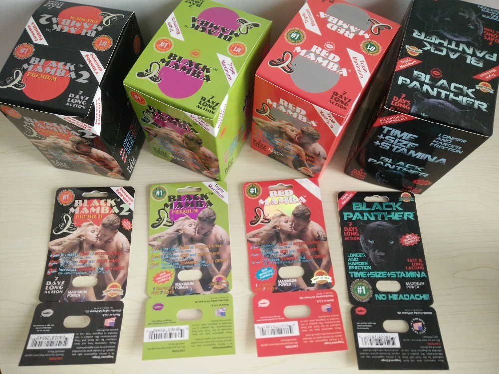 Таблетки повышения горячего носорога продажи мужские упаковывая коробку карты и дисплея с влиянием 3Д