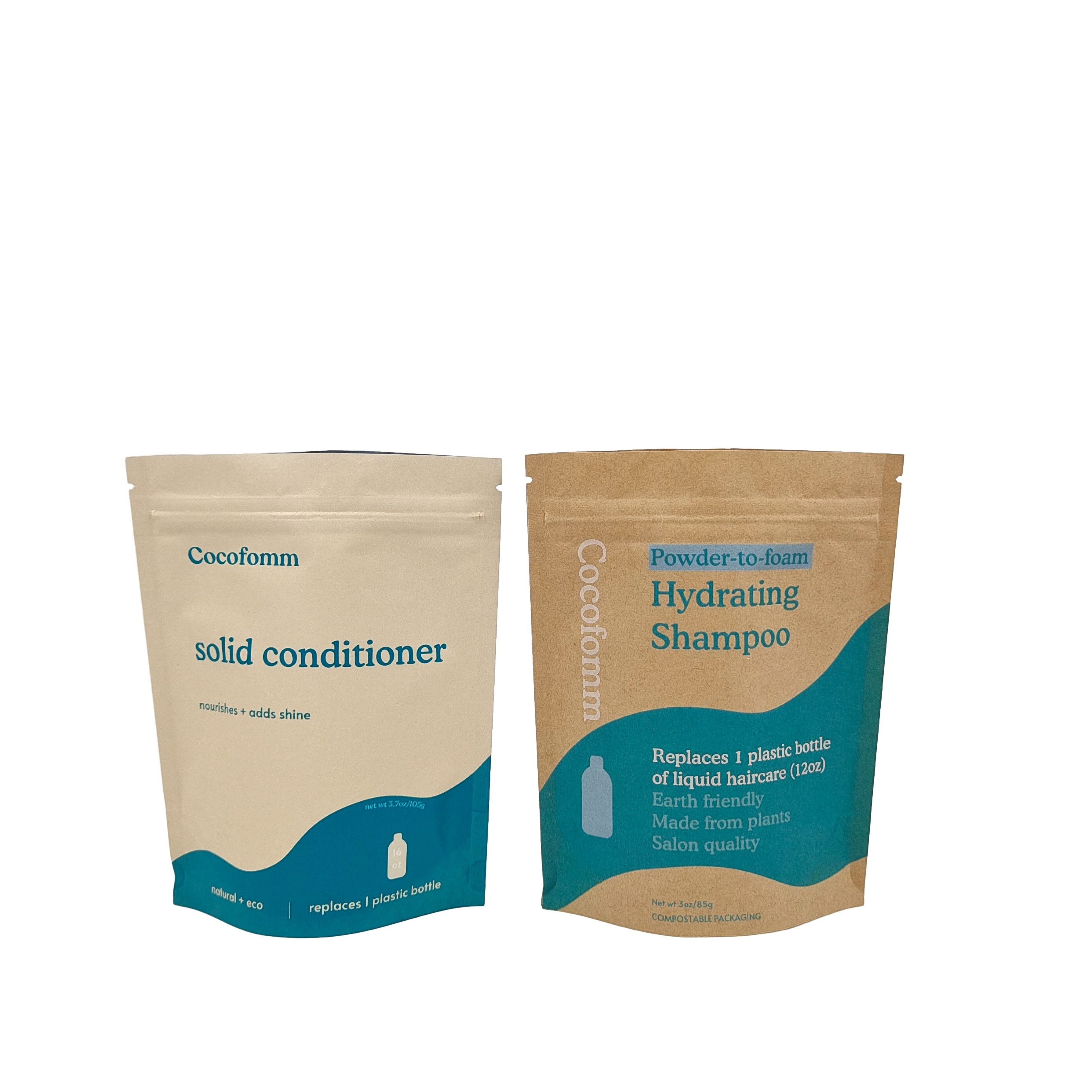 Биоразлагаемая сумка для игрушек перерабатываемая на заказ Поднимающийся мешок с замком на решетке Бумажные пакеты Kraft