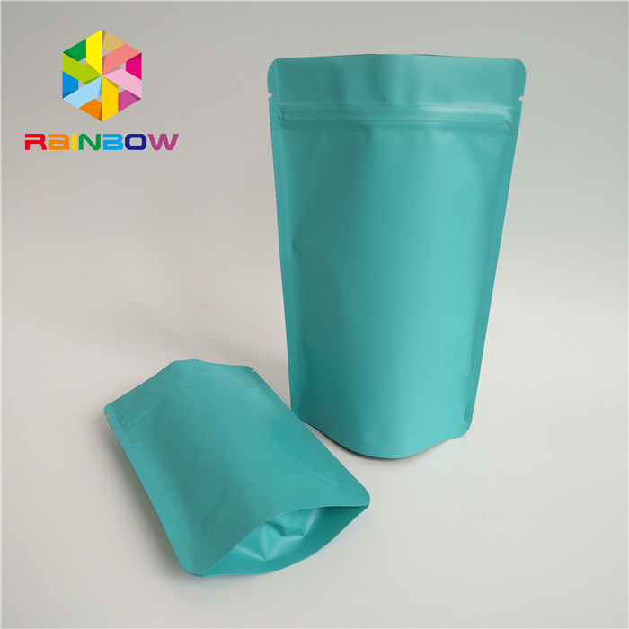 Естественные зеленые пакетики чая упаковывая Ziplock штейновой поверхностной собственной личности стоящий