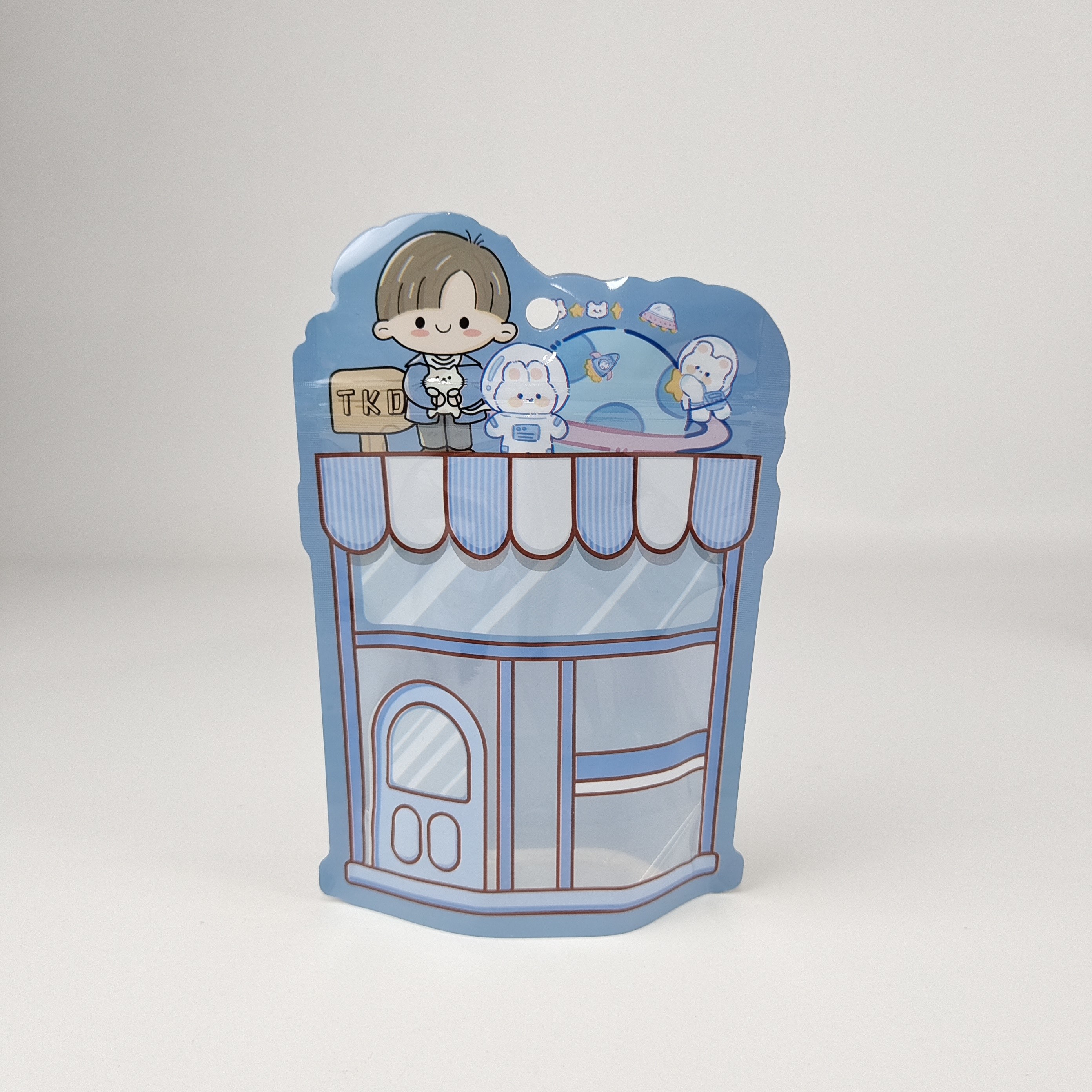 Гравюра печать матовый печатный Mylar Стоять вверх мешок упаковочный пакет Тепло перезамыкается изюминка легкий срыв Notch Ziplock мешки