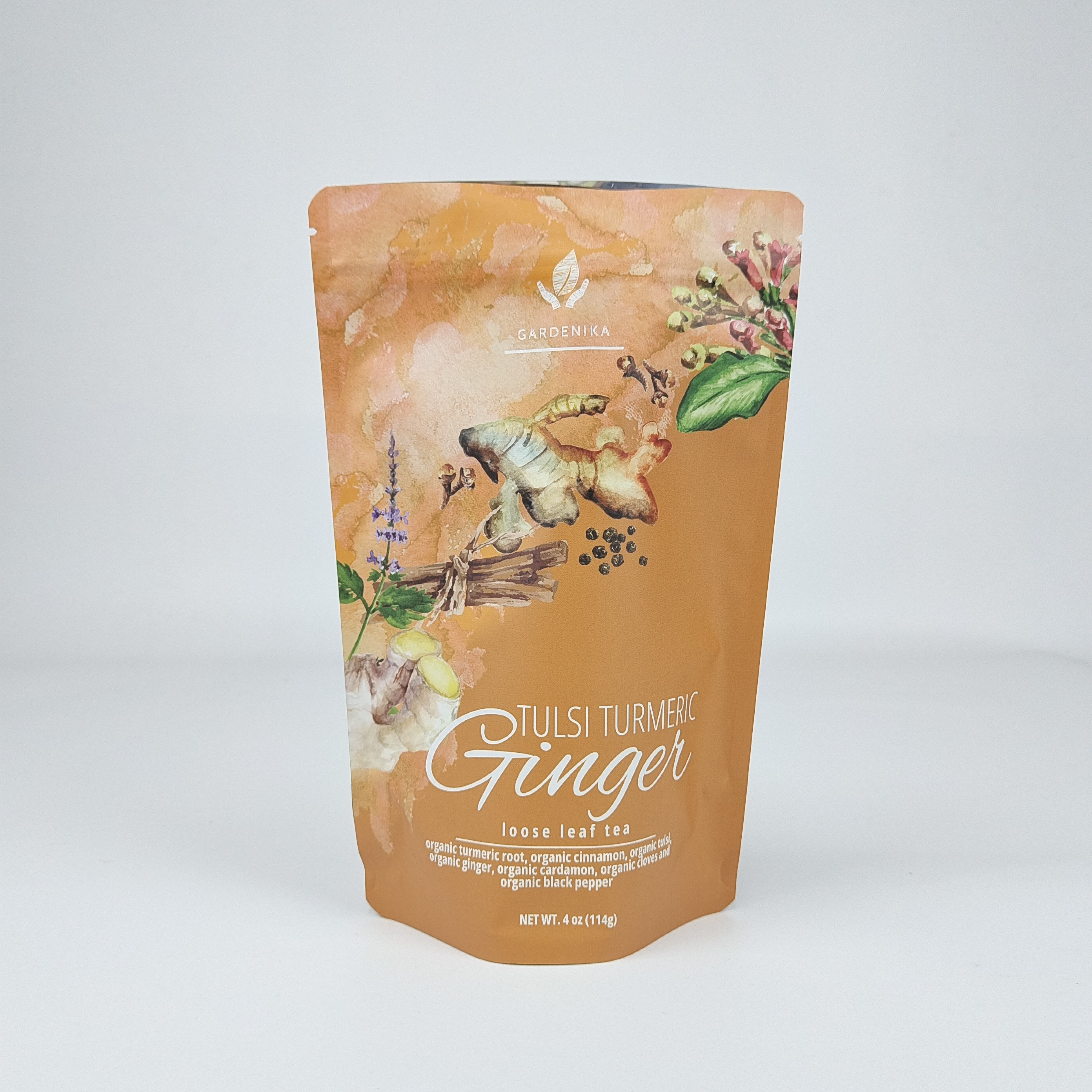 Цифровая печать Тепловая печать 100г 250г 500г Пластмассовый Ziplock Отпаковочный Stand Up Pouch Packaging Mylar Bags