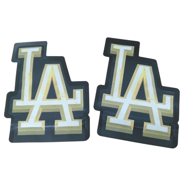 Специально напечатанный 3,5 г уникальный специальный резка нерегулярной формы мешки Майлар запечатанный 8-й запахоустойчивый специальный Cali Mylar мешок