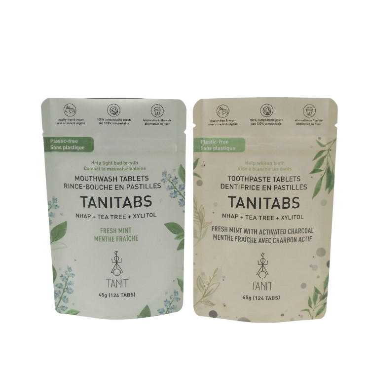 Пакеты для упаковки пищевых продуктов биоразлагаемый стоящий пластиковый цип алюминиевая фольга упаковка на заказ матовые пакеты биоразлагаемые