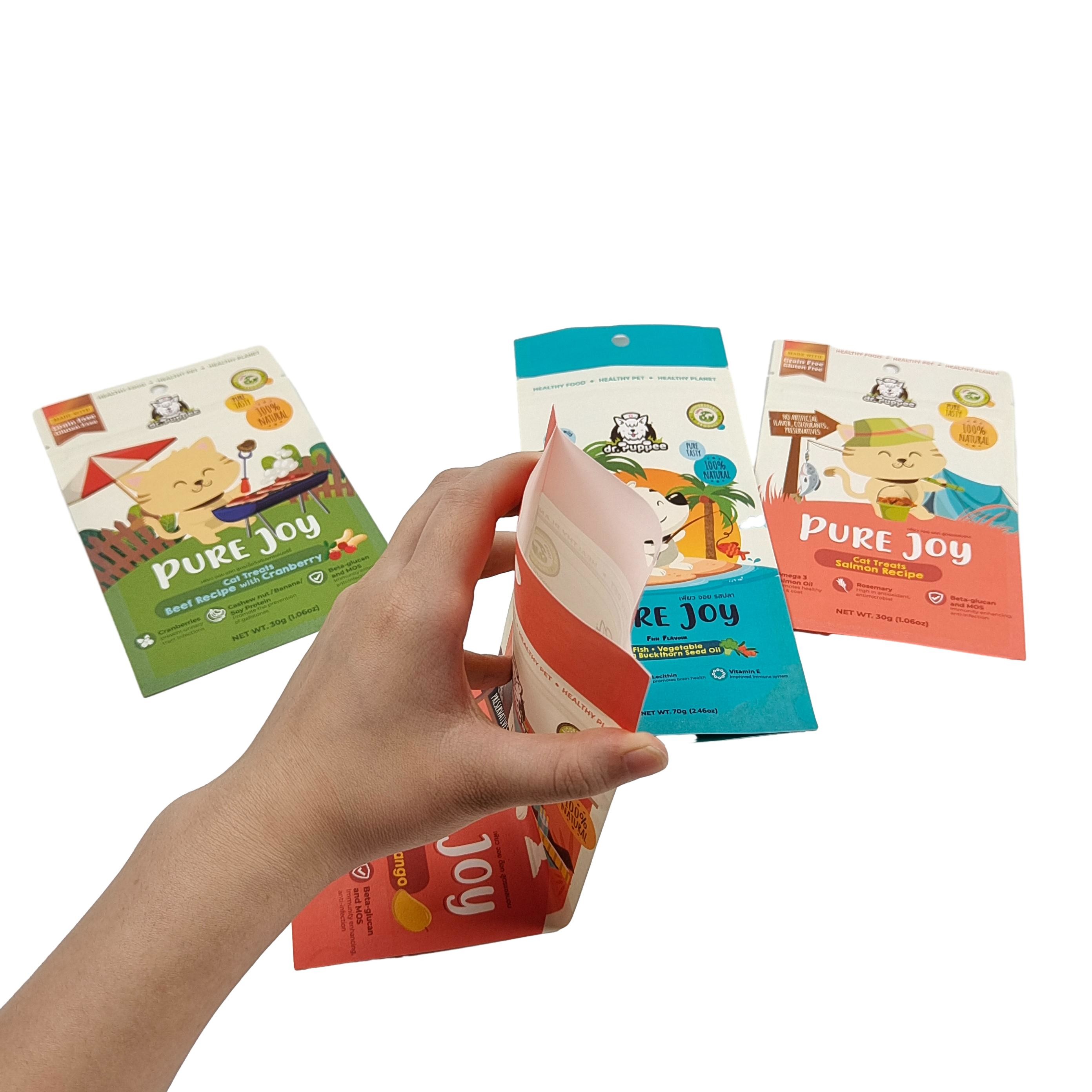 Компостируемый биоразлагаемый бумажный пакет водонепроницаемый рюкзак с резиновым резьбой, переработанный для пищевых продуктов, прозрачное окно с рюкзаком Kraft S