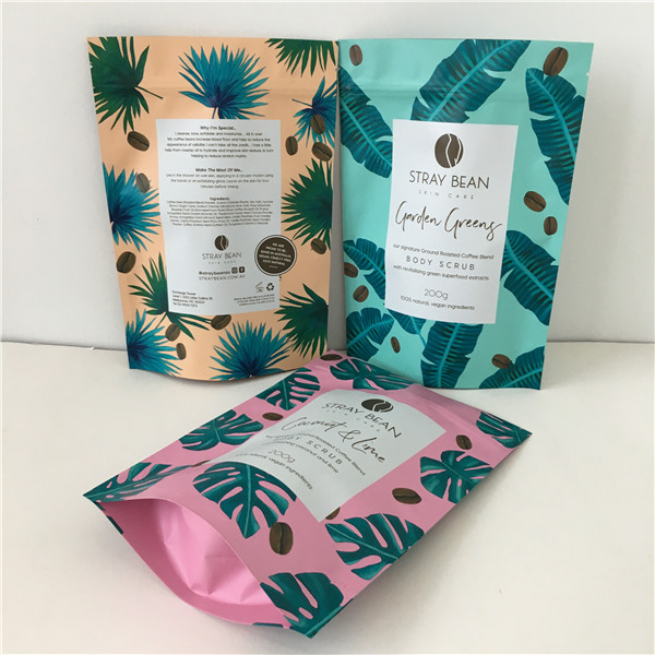 Гравитационная печать Алюминиевая фольга для упаковочных пакетов для очистки тела кофе