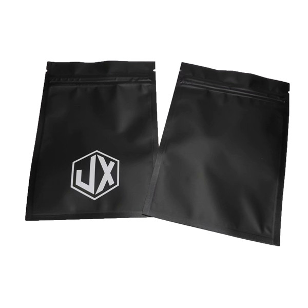 Матовый черный трехсторонний уплотнительный кабель USB Пластиковые упаковочные пакеты с молниеносной решеткой