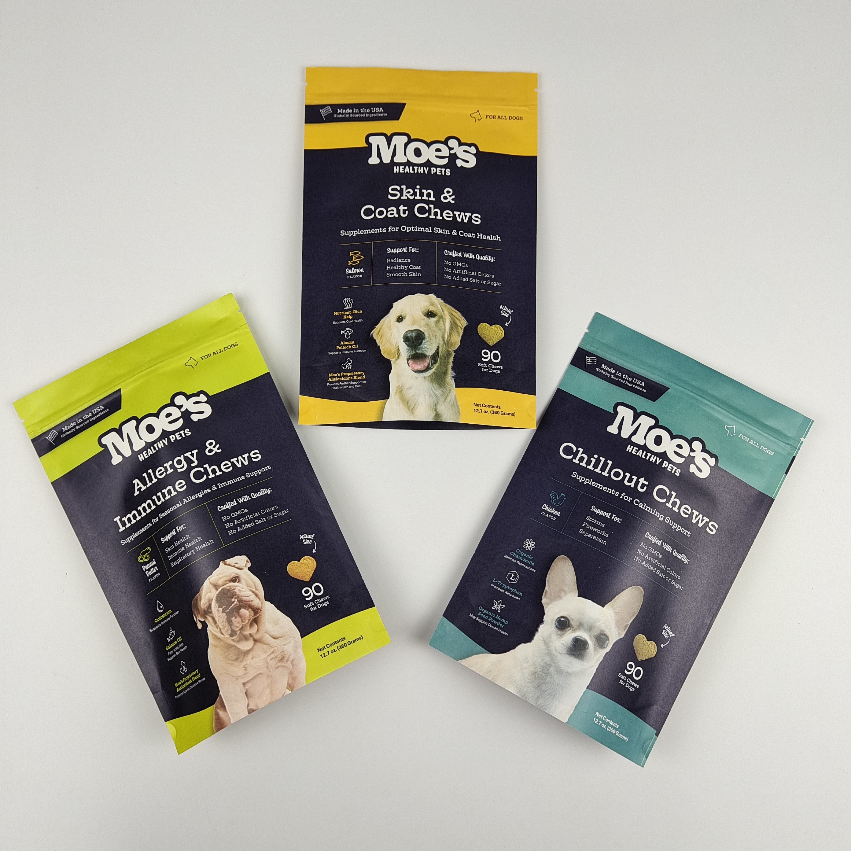 Поднимите бумажный пакет Kraft с влагостойким резьбой для пищи Мука орехи Рис Чая Специи Хранение Упаковка Doypacks