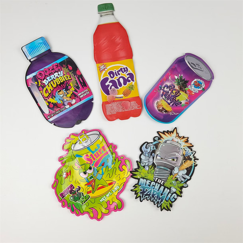 Продвинутые технологии Цифровая печать Сумочки нарезки Сумочки CMYK Цвета Pantone Высокое качество Сумочки