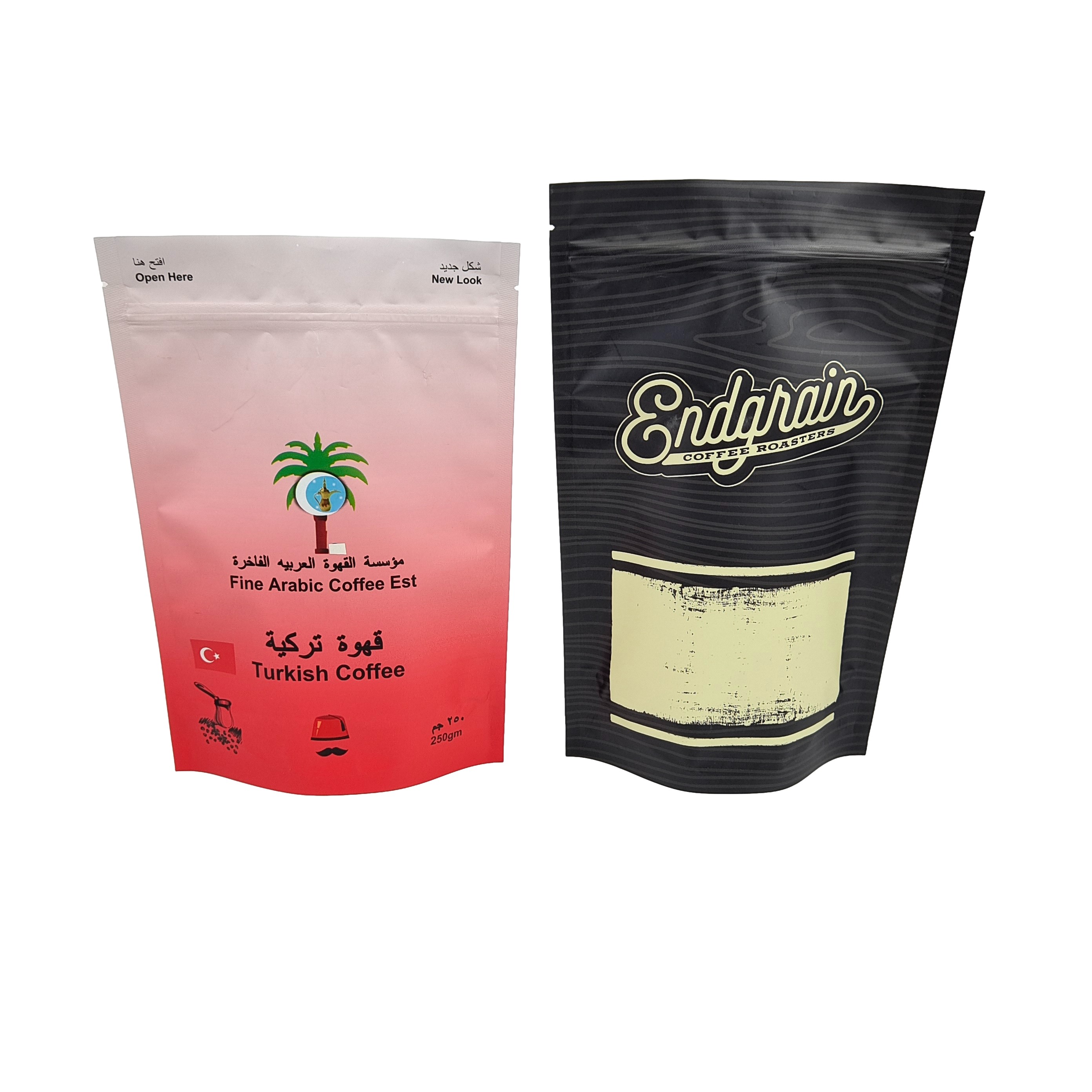 Высококачественные кофейные пакеты с клапаном с легко разрываемым цилиндром