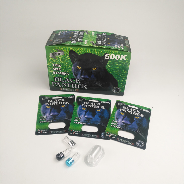 ABS материал Пластиковые бутылки с таблетками Rhino 12 Blister