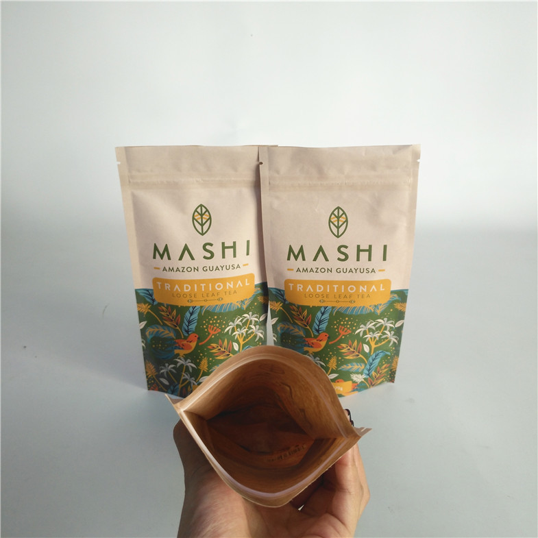 Печать на гравировке Stand Up K Bags, Молочный порошок Алюминиевая фольга с молниеносной решеткой