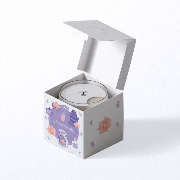 Картонные коробки на заказ из печатной бумаги Косметическая ремблированная упаковка СГС одобрение