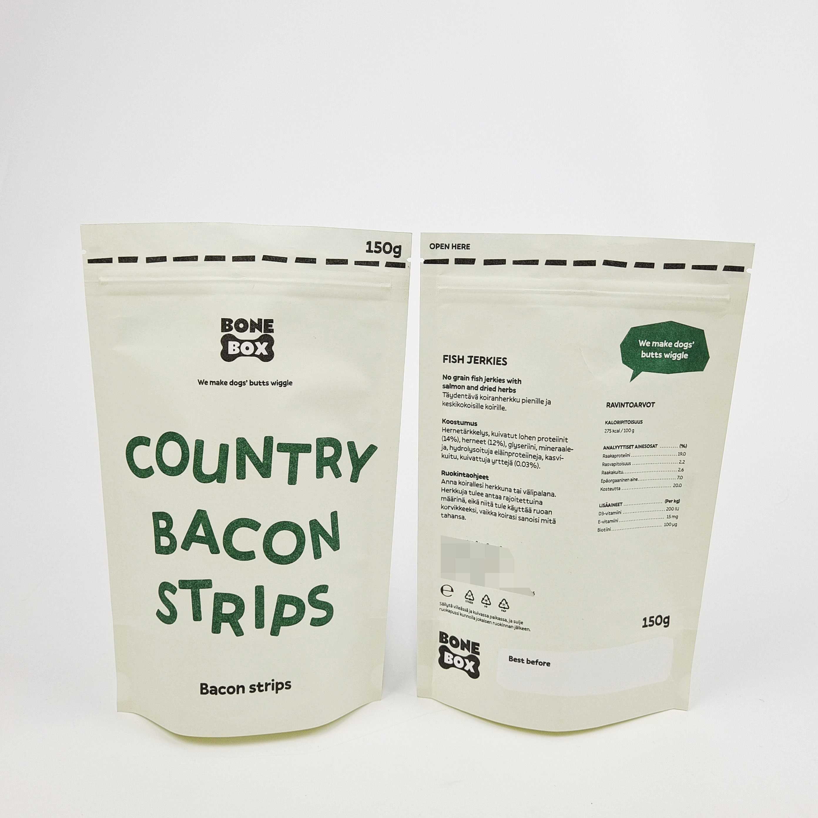 Материал белой ручки и стойка включены в индивидуальные подарочные мешки