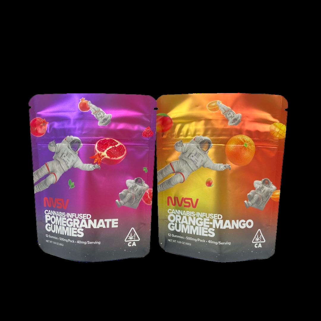 3.5 грамм Пластиковые пакеты Опаковка настраиваемая этикетка Печатные печенье CBD