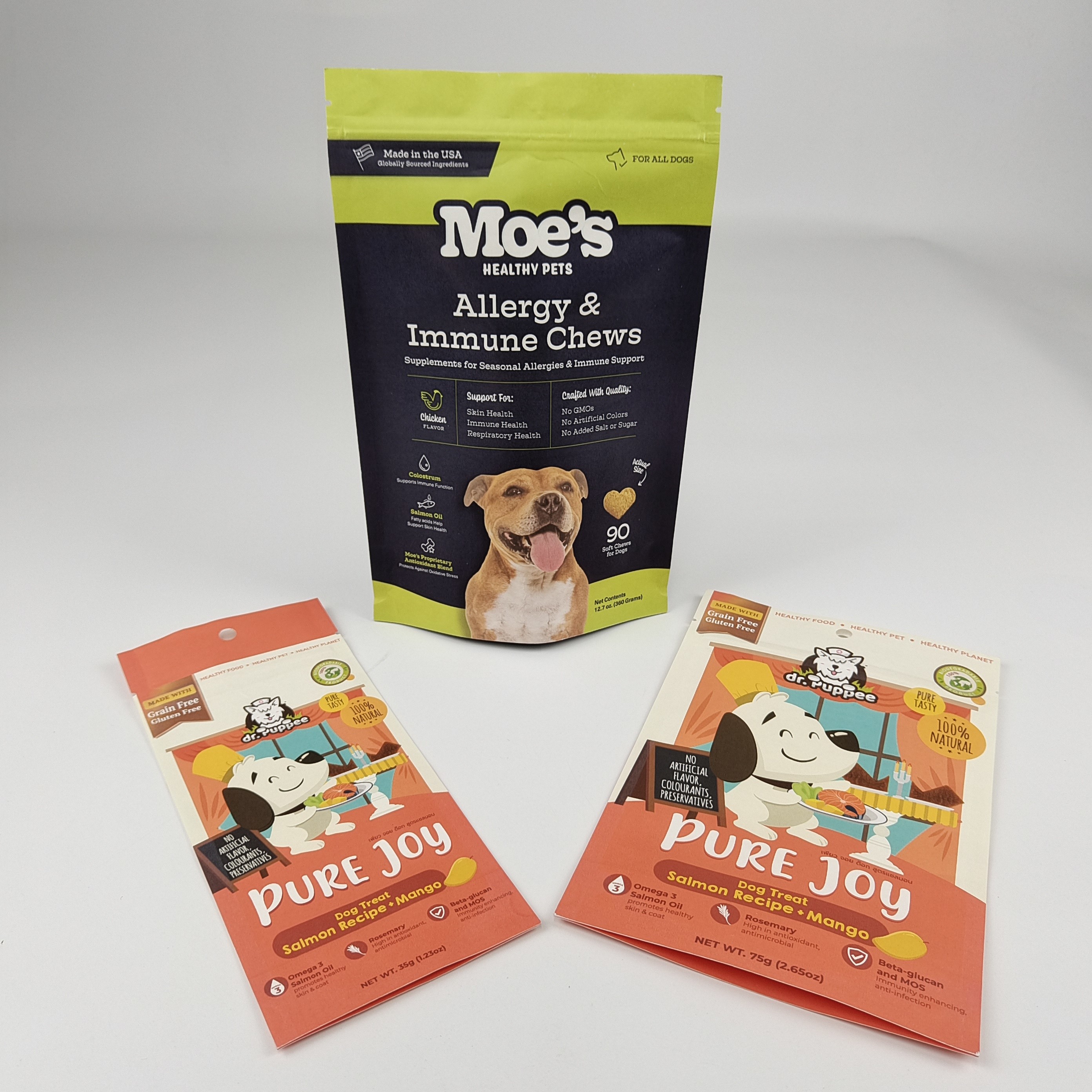 Перерабатываемый экологически чистый оптовый персонализированный логотип Цифровая печать Компостируемый Kraft Paper Bag