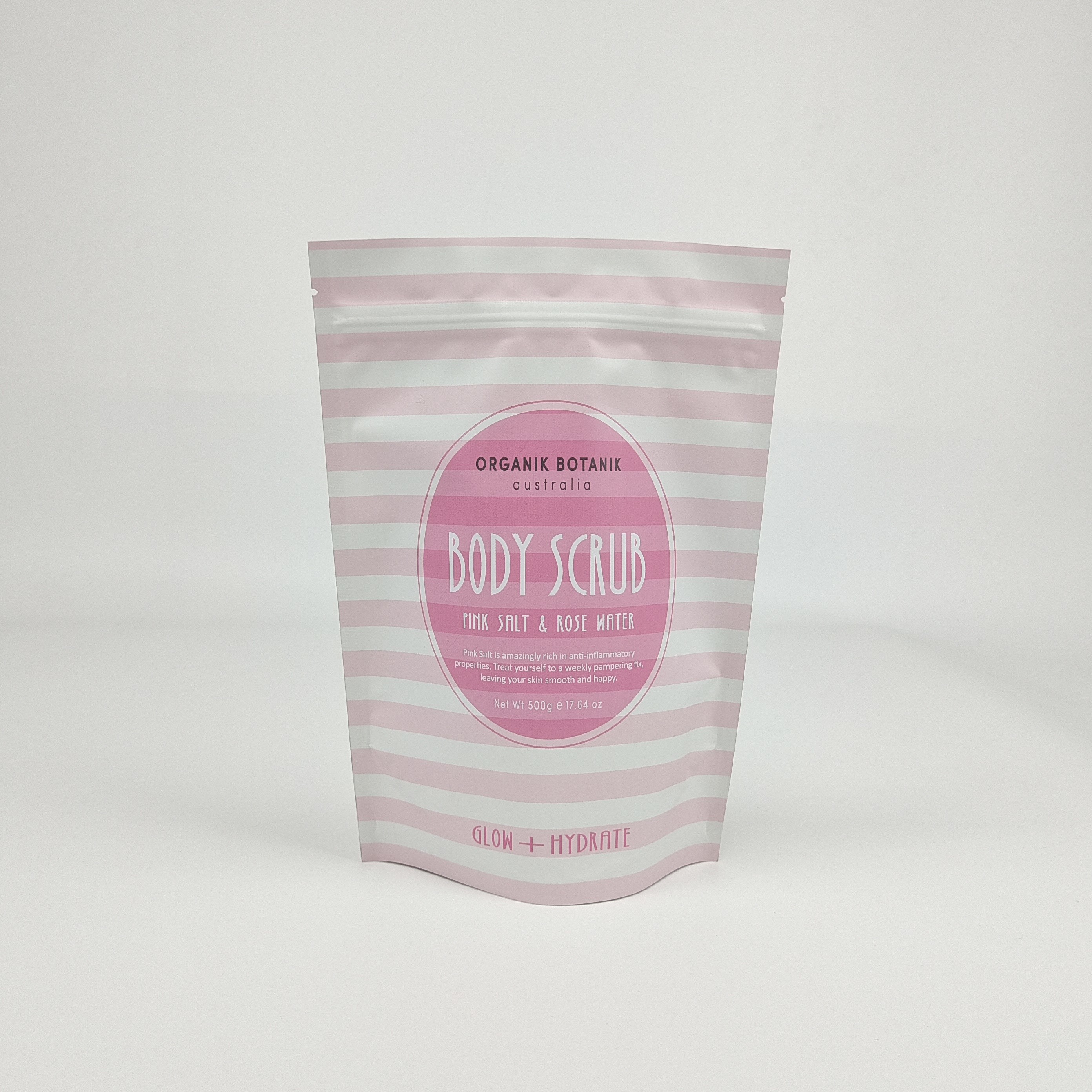 Настраиваемая упаковка Стоять Zipper Bag Пластиковый мешок для очистки тела Ванна Соль упаковка Кофе Тело Скраб мешок