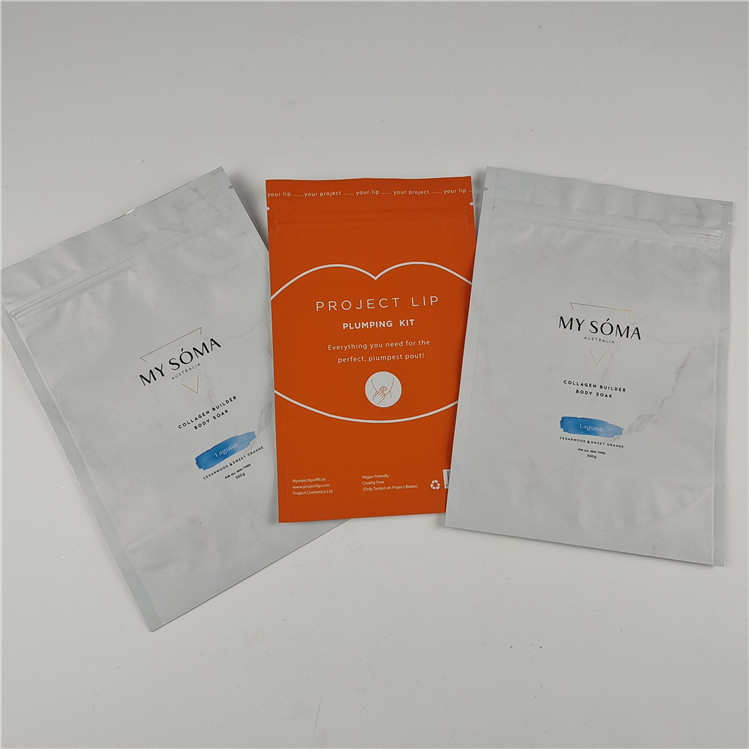 Фабрика оптовая упаковка пищевых продуктов Материал упаковки Мат Алюминиевая фольга Стоять вверх Сумка Ziplock Doypack Bag