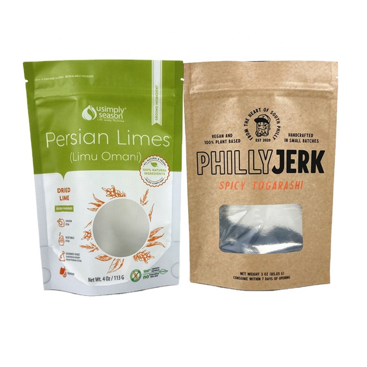 Пищевые пакеты из крафт-бумаги для манго в порошке съедобные продукты печенье орехи пищевые продукты для домашних животных экологически чистый чай оставьте запахоустойчивый бумажный мешок