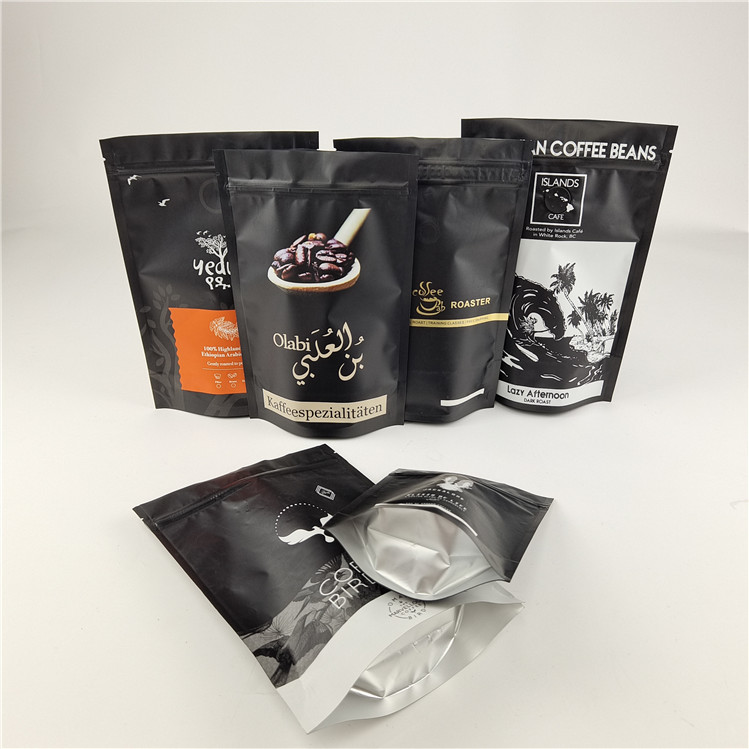 Ламинированная алюминиевая фольга Ziplock Stand Up Pouch Цифровая печать