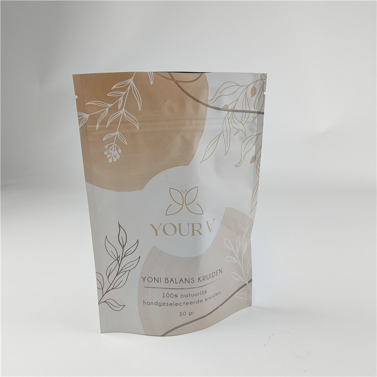 Новый дизайн на заказ размер матовая отделка закусочная сумка упаковка матовая алюминиевая фольга встать сумка циплок Doypack сумка