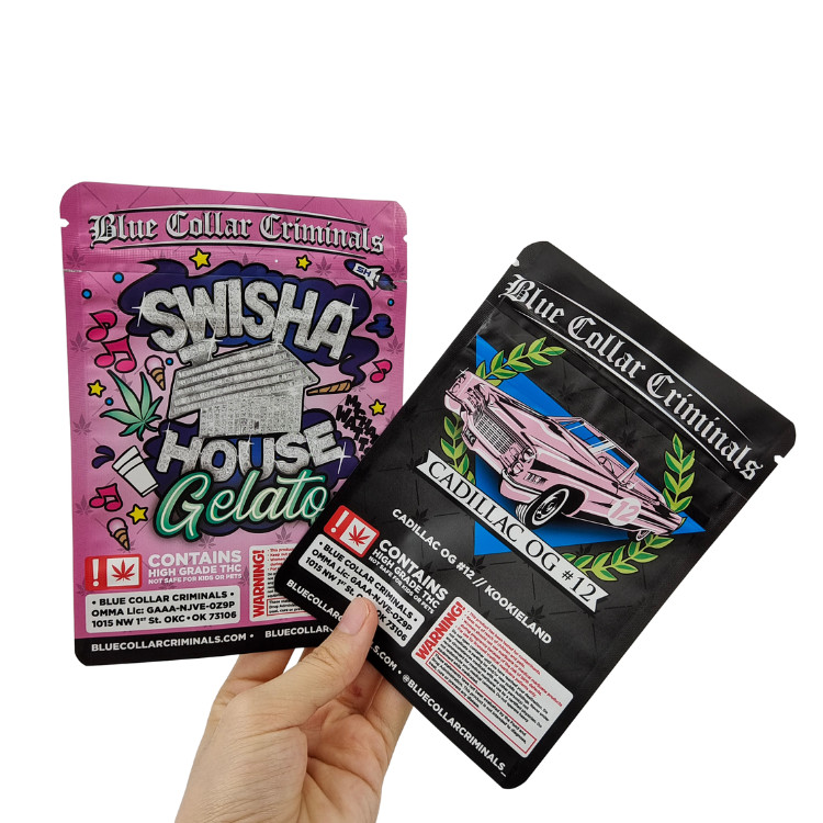 Специальная ламинированная пленка для упаковки травяного фимиама для индивидуальных нужд