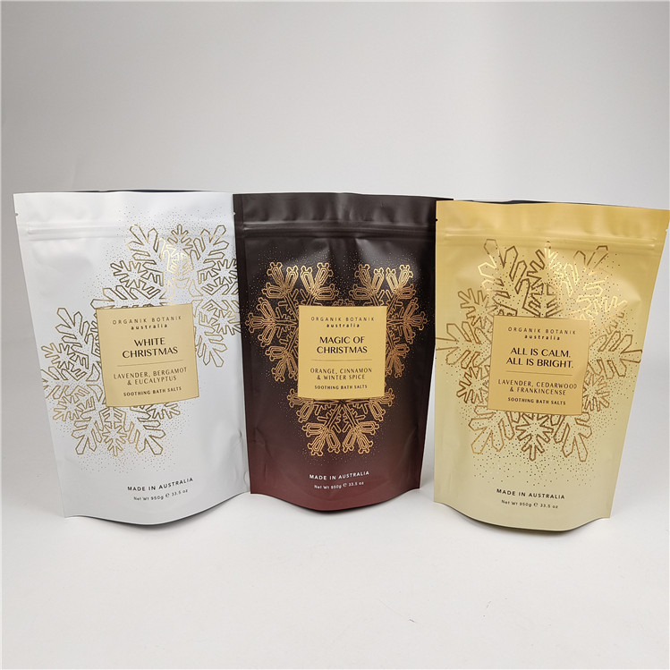 Модный пакет высококачественный перезаписываемый легко слезоточивый Mylar мешочки ванной соли упаковочный пакет