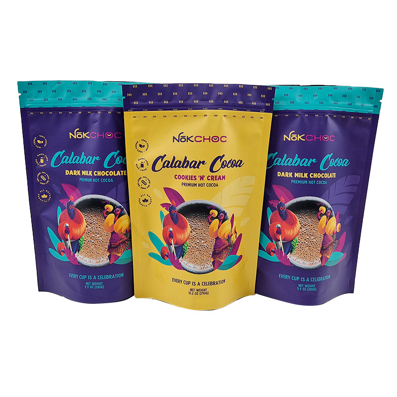 Глянцевая/матовая отделка Персонализированные печатные пакеты для требований клиента