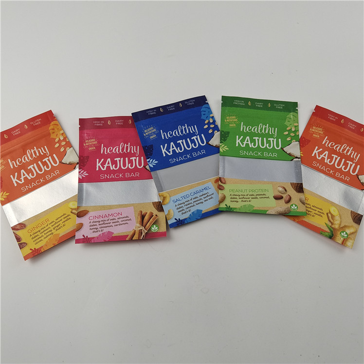 Оптовая перерабатываемая экологически безопасная стойкая сумка с оконным влагозащитным пластиковым упаковочным пакетом пищевого качества