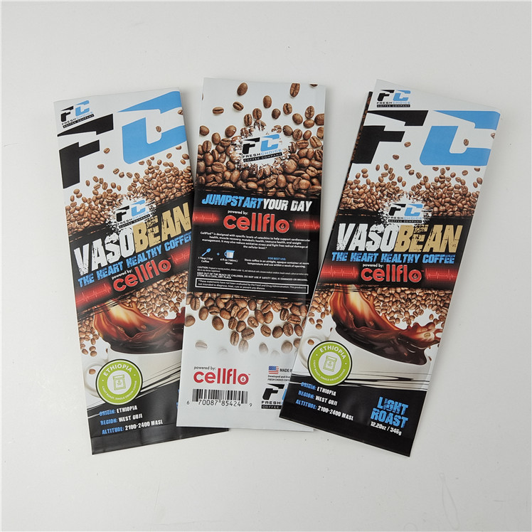 Наиболее продаваемые перерабатываемые экологически чистые пакеты для кофейных зерен для 250 Г 500 Г 1 кг