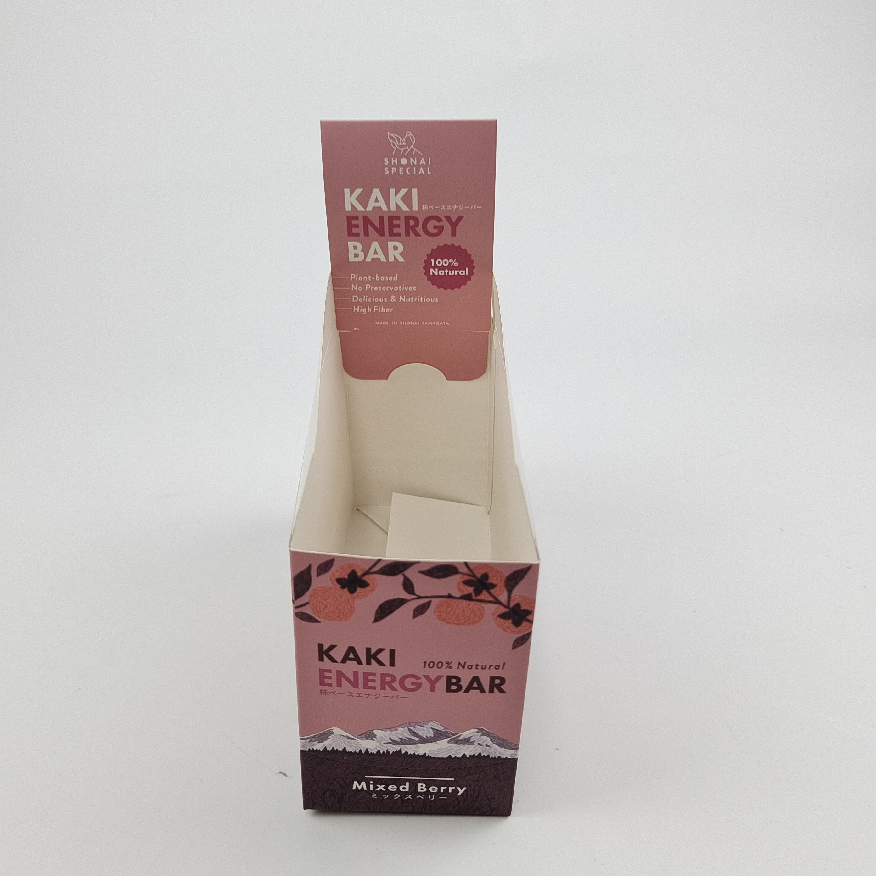 Мат ламинированные картонные дисплейные ящики для розничных магазинов