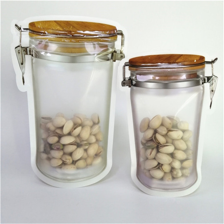 Высококачественная цифровая печать на заказ PE переработанная пластиковая упаковка пищевых продуктов