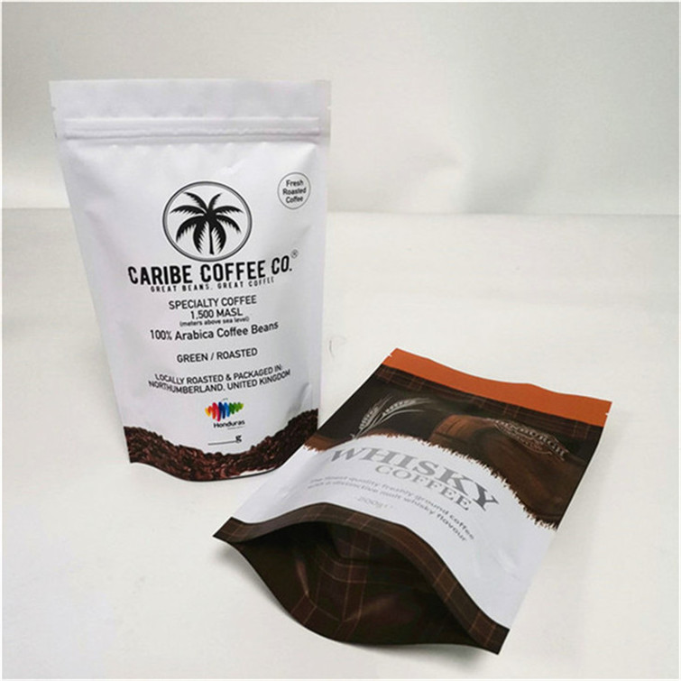 Цветная печать Маттовое отделение на заказ Размер и дизайн требует алюминиевой фольги Mylar Doypack