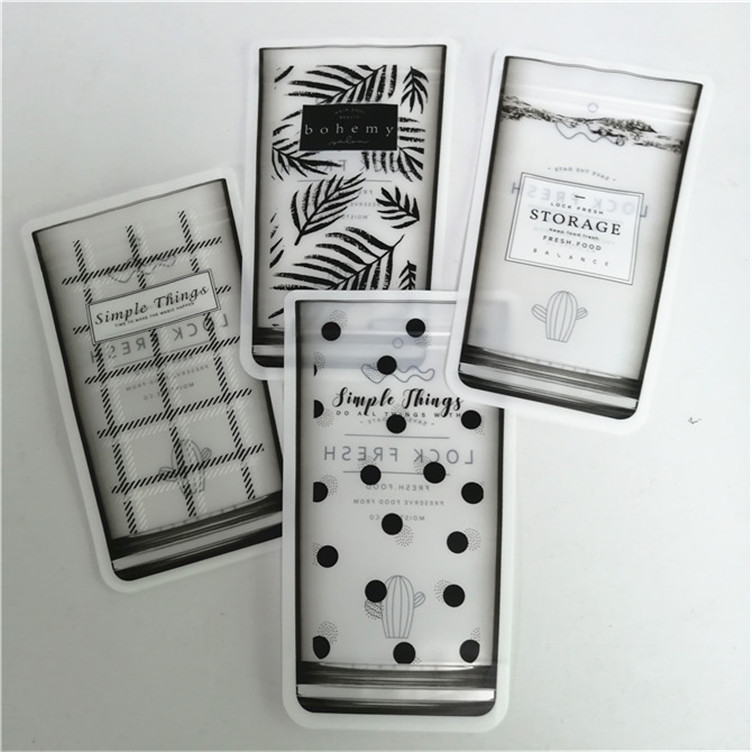 Размер и дизайн на заказ Стоять с рюкзаком с молниеносной решеткой Мат Finish Aluminum Foil Mylar Doypack